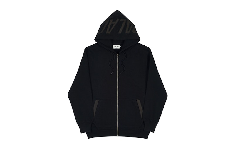 Buy Palace Lique Hood Hitam/Kelabu