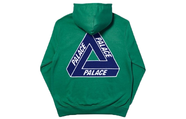 PALACE Logo Chenille Embroidered Hoodie Green Unisex. P18CS004 圖 3