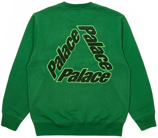 palace-logo-graphic-green-crewneck-sweatshirt-unisex-p20-cs-011