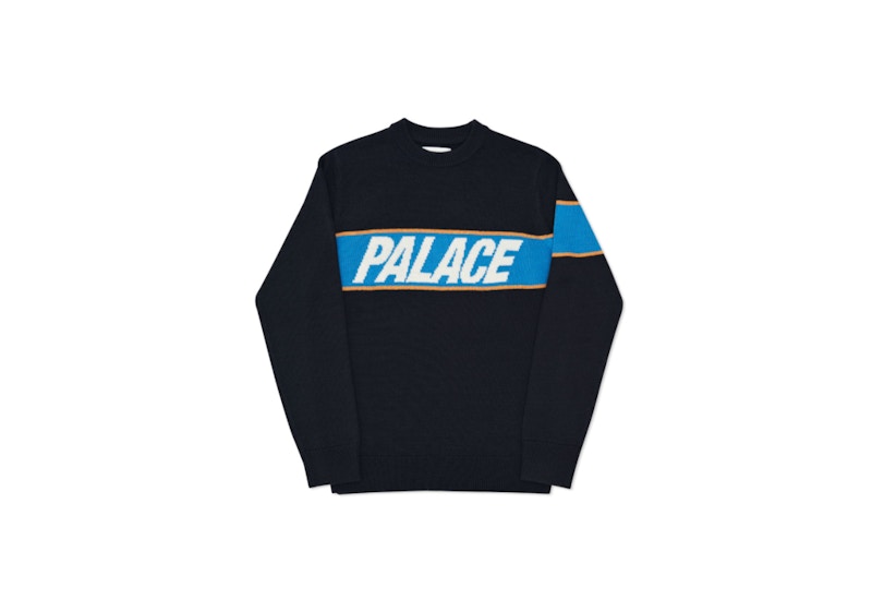 Palace Logo Knit Black