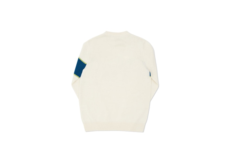 Palace Logo Knit White 圖 2