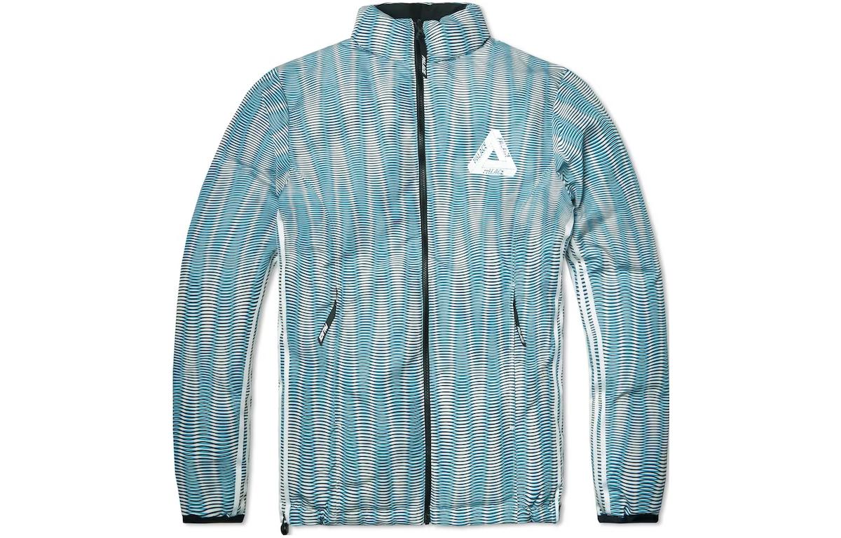 PALACE Logo Print Zip-Up Loose Fit Jacket for Men - Multi-color. AC2689 圖 2
