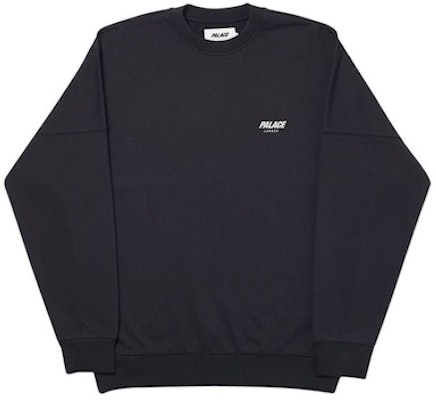 Palace Lon Dons Crew Black Buy Palace Lon Dons Crew Black
