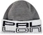 Palace London Panel Beanie Grey Marl