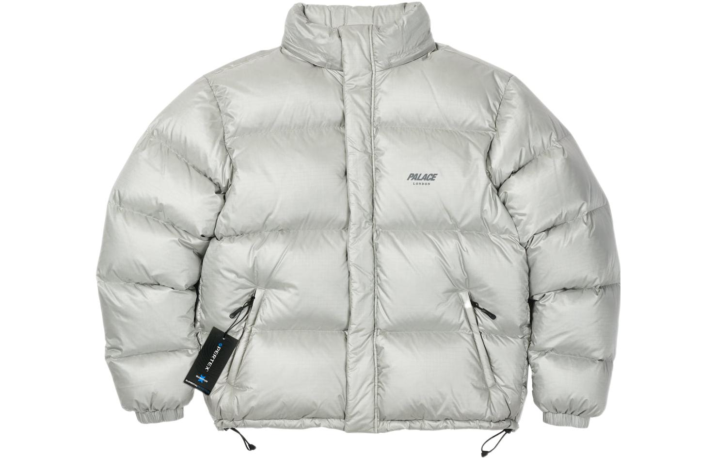 Order PALACE London Puffa Silver Grey Logo Winter Down Jacket . P22JK060