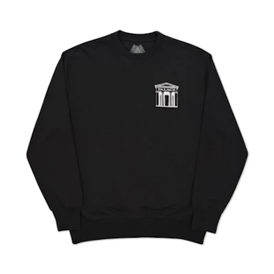 Palace London Stronghold Crew Black