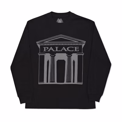 Palace London Stronghold Longsleeve 3M Black/Grey