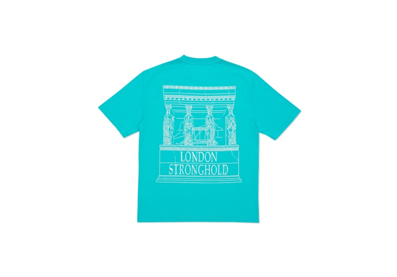 Palace London Stronghold T-Shirt 3M Aqua 圖 2