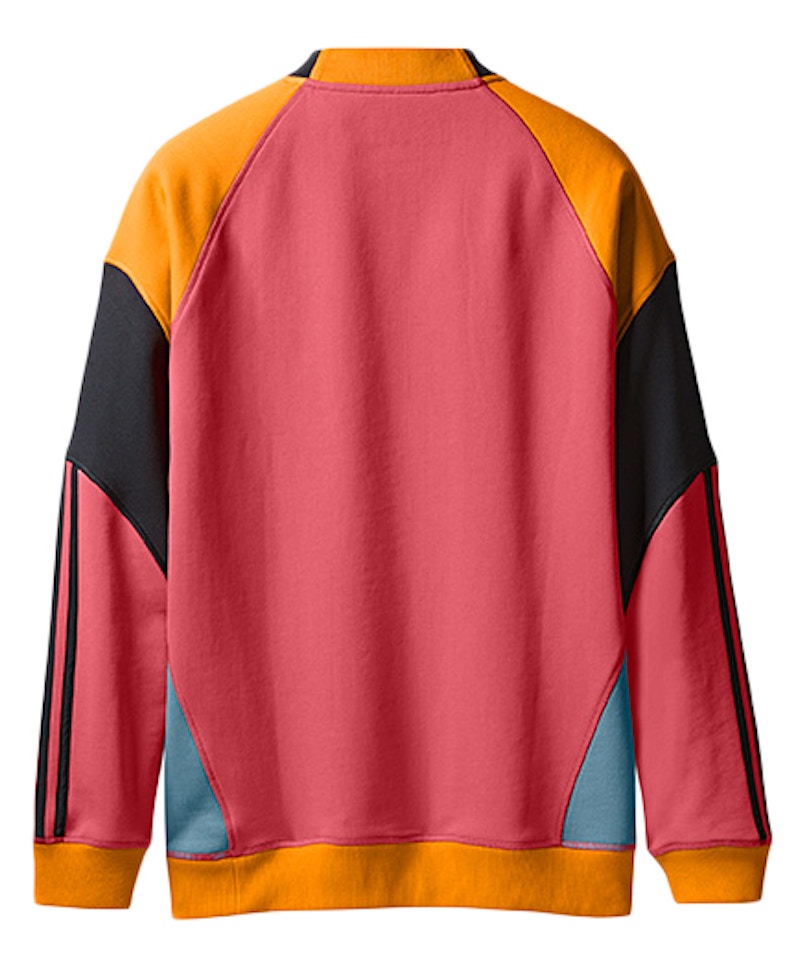 Order Palace Loopback Crewneck Kelabu/Jingga Bertuah