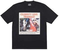Palace Love Triangle T-Shirt Black Palace Love Triangle T-Shirt Black