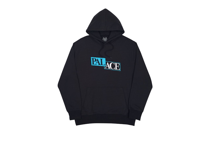 Palace Lovely Hood Black/Blue/White