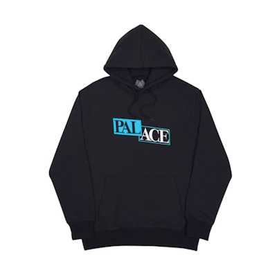 Palace Lovely Hood Black/Blue/White