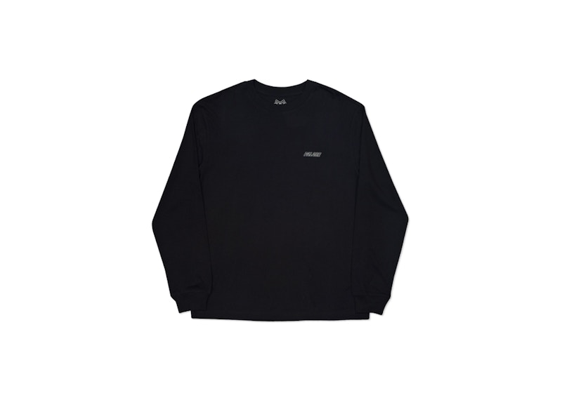 Palace Low Key L/S T-Shirt Summer 2016 Black