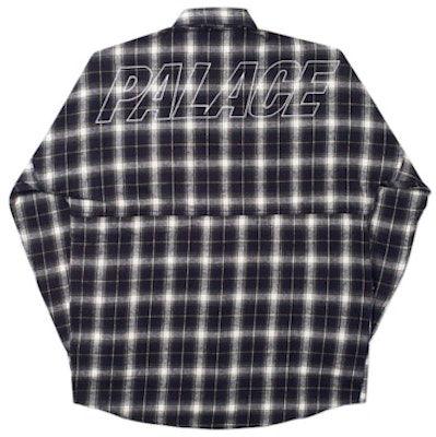 Palace Lumber Yak Shirt (SS 19) Navy/Green Check Order Palace Lumber Yak Shirt (SS 19) Navy/Green Check