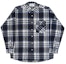 Buy Palace Lumber Yak Shirt Navy/Indigo/White