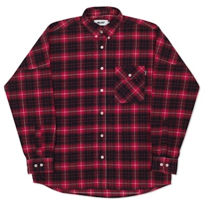 Palace Lumber Yak Shirt Red Buy Palace Lumber Yak Shirt Red