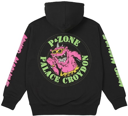 PALACE M-ZONE MUTANT FIST HOOD BLACK Order PALACE M-ZONE MUTANT FIST HOOD BLACK
