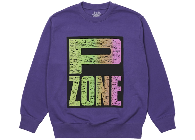 PALACE M-ZONE MUTANT P-ZONE FADE CREW PURPLE