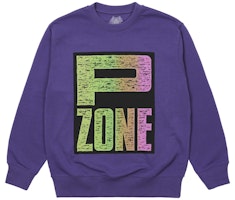 PALACE M-ZONE MUTANT P-ZONE FADE CREW PURPLE PALACE M-ZONE MUTANT P-ZONE FADE CREW PURPLE