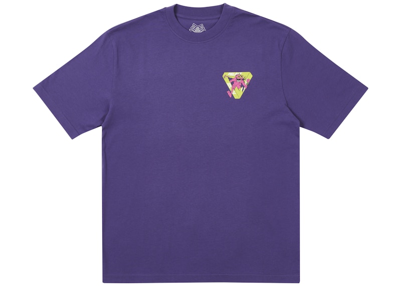 PALACE M-ZONE MUTANT RIPPER T-SHIRT PURPLE