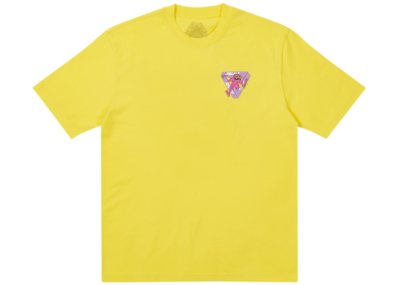 PALACE M-ZONE MUTANT RIPPER T-SHIRT YELLOW