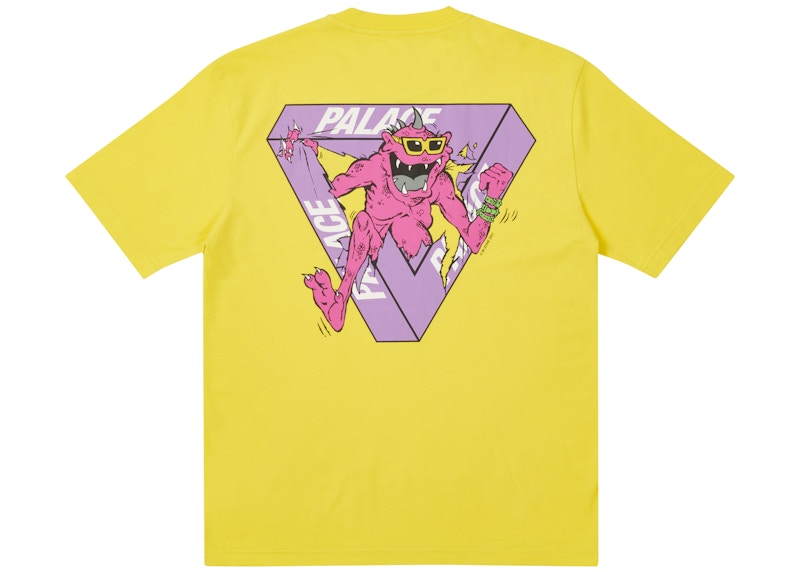 PALACE M-ZONE MUTANT RIPPER T-SHIRT YELLOW 圖 2