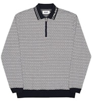 Palace Macro P Heavy Zip Top Black/White Palace Macro P Heavy Zip Top Black/White