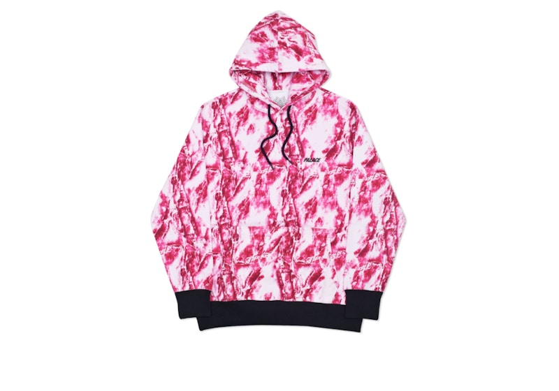 Palace Madara Hood Magenta/White