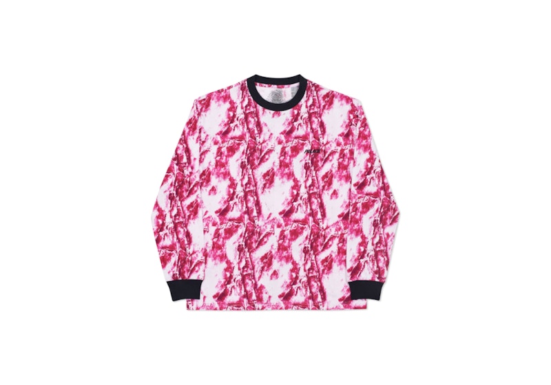 Palace Madara Longsleeve Magenta/White