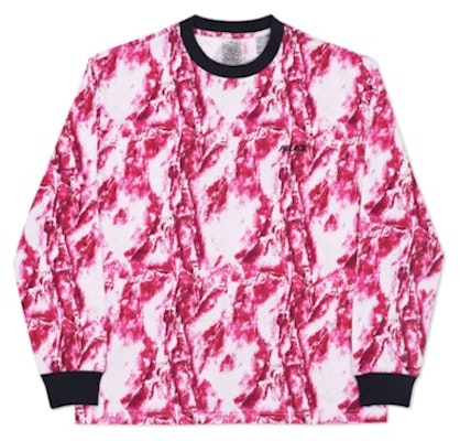 Palace Madara Longsleeve Magenta/White Buy Palace Madara Longsleeve Magenta/White