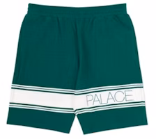 Palace Marina Stripe Pique Shorts White/Green Palace Marina Stripe Pique Shorts White/Green