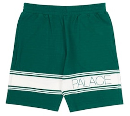 Palace Marina Stripe Pique Shorts White/Green Buy Palace Marina Stripe Pique Shorts White/Green