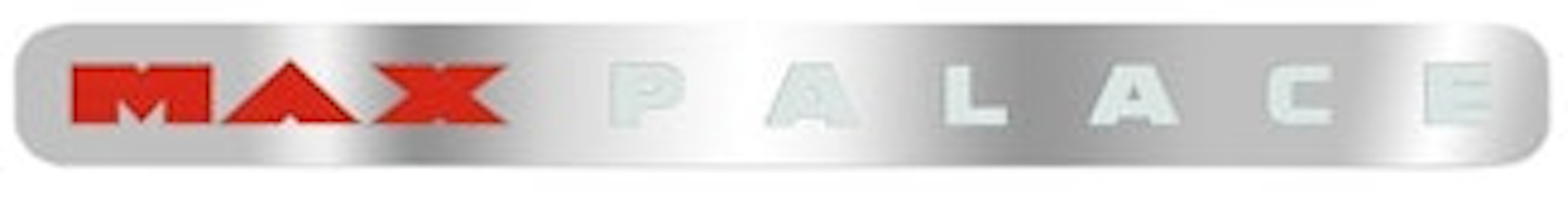 Palace Max Palace Sticker Silver Buy Palace Max Palace Sticker Silver