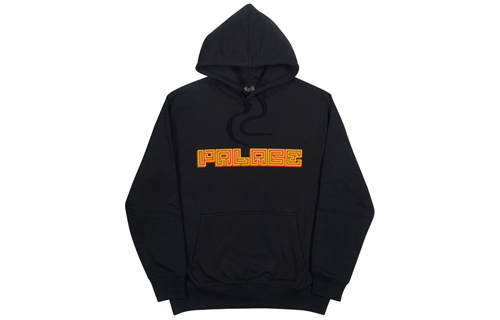 Order Palace MAZIN Hoodie Pullover Unisex Black P15HD054