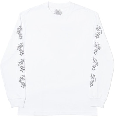 Palace Messi Cheezus Longsleeve White Buy Palace Messi Cheezus Longsleeve White