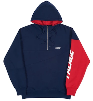 Palace Metric Hood Navy/Red Buy Palace Metric Hood Navy/Red