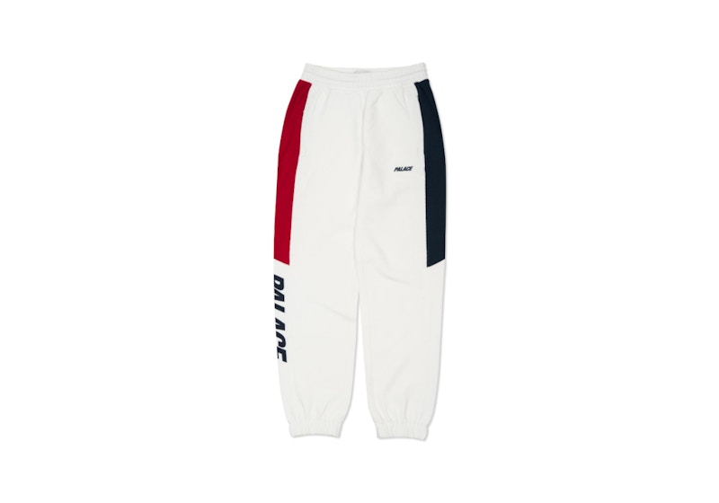 Palace Mix Up Track Bottoms White