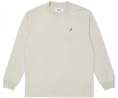Palace Mock Neck 320 Crew Grey Maal Grey Long-Sleeve Sweater P23ES103 Palace Mock Neck 320 Crew Grey Maal Grey Long-Sleeve Sweater P23ES103