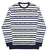 Palace Multi Lingual Crew Navy/White Palace Multi Lingual Crew Navy/White
