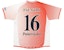 Palace Multi Option Footie Jersey White/Red