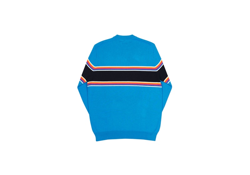 Palace Multi Stripe Knit Blue 圖 2