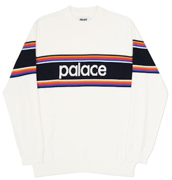 palace-multi-stripe-knit-white