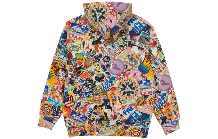 Lookbook PALACE 多色趣味圖案寬鬆版型男女長袖衛衣 P20CS041