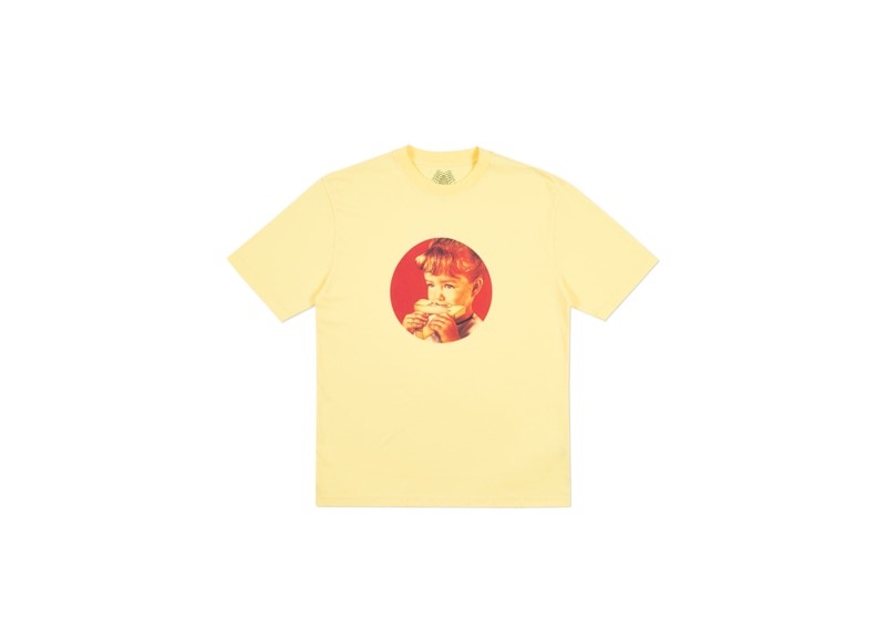 Buy Camiseta Palace Munchy Amarillo Solido