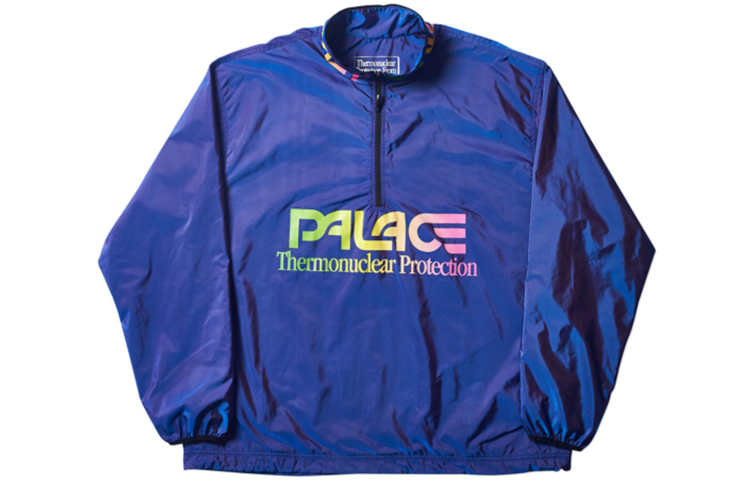 PALACE Oakley Thermo Jacket Blue Unisex Letter Print Jacket P18SS011
