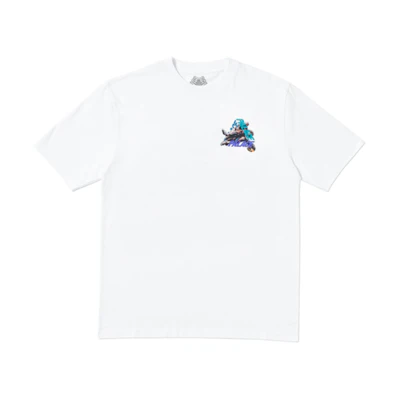 PALACE Octo Graphic T-Shirt White Unisex Cartoon Print P18fw060