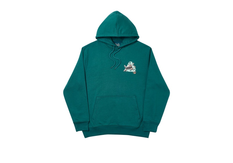 Palace Octo Hood Forest Green