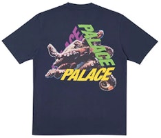 PALACE Octo Navy T-Shirt with Octopus Back Print Unisex P15TS158 PALACE Octo Navy T-Shirt with Octopus Back Print Unisex P15TS158