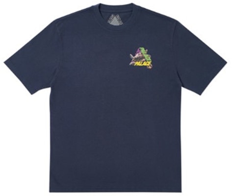 PALACE 八爪魚背印海軍藍短袖T恤 男女通用 P15TS158 Lookbook PALACE 八爪魚背印海軍藍短袖T恤 男女通用 P15TS158