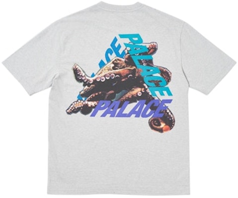 Palace Octo T-Shirt Grey Marl Order Palace Octo T-Shirt Grey Marl